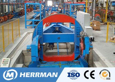 30~50r/Min Rotating Speed Wire Cable Making Machine , Drum Twister Machine